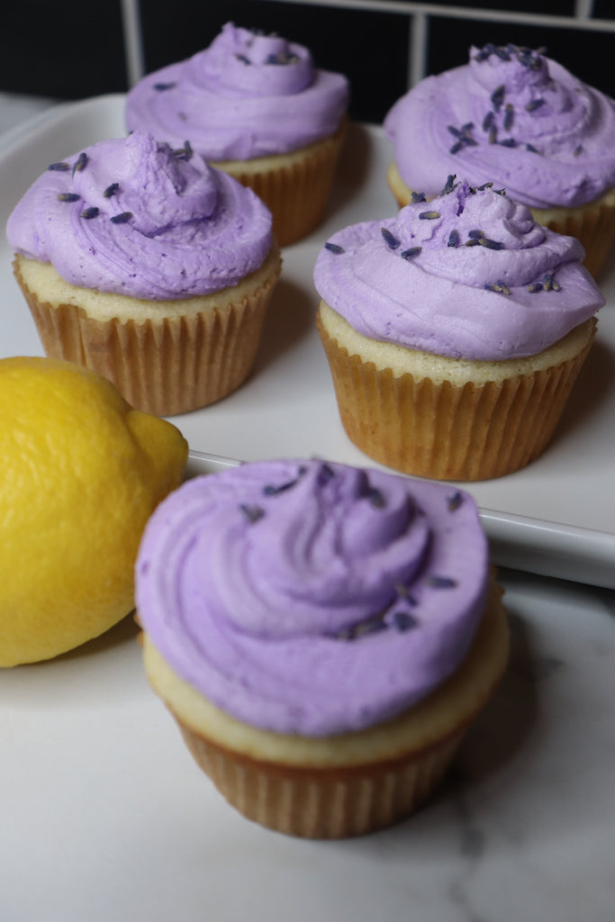 Lavender Lemon Cupcakes